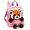 NICI Backpack with Soft Toy Red Panda, Pink (49853)