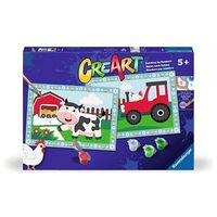 Malen nach Zahlen CreArt: Farm Friends (Ravensburger)