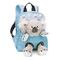 NICI Rucksack mit Koala Plüschtier, Hellblau (49840)