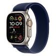 APPLE Watch Ultra 2 GPS + Cellular, 49mm Titangehäuse, Natur mit Trail Loop, Blau - M/L (MX4L3FD/A)