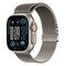 APPLE Watch Ultra 2 GPS + Cellular, 49mm Titangehäuse, Natur mit Milanaise Loop L (MX5T3FD/A)