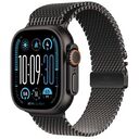 APPLE Watch Ultra 2 GPS + Cellular, 49mm Titanium Case, Black with Milanese Loop M (MX5U3FD/A)