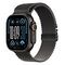 APPLE Watch Ultra 2 GPS + Cellular, 49mm Titangehäuse, Schwarz mit Milanaise Loop M (MX5U3FD/A)