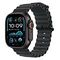APPLE Watch Ultra 2 GPS + Cellular, 49mm Titangehäuse, Schwarz mit Ocean Band, Schwarz (MX4P3FD/A)