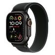 APPLE Watch Ultra 2 GPS + Cellular, 49mm Titangehäuse, Schwarz mit Trail Loop, Schwarz - M/L (MX4V3FD/A)