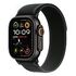 APPLE Watch Ultra 2 GPS + Cellular, 49mm Titangehäuse, Schwarz mit Trail Loop, Schwarz - S/M (MX4U3FD/A)