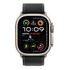 APPLE Trail Loop 49mm (Titan Natur), Schwarz - S/M [Late 2024] (MXTQ3ZM/A)