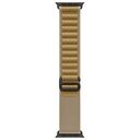 APPLE Alpine Loop 49mm (Titan Schwarz), Mandel - Medium [Late 2024] (MYQ13ZM/A)