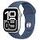 APPLE Watch Series 10 GPS, 42mm Aluminium Case, Silver with Sport Band S/M, Denim (MWWA3QF/A)