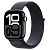 APPLE Watch Series 10 GPS, 42mm Aluminiumgehäuse, Diamantschwarz mit Sport Loop, Tinte (MWWG3QF/A)