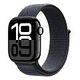 APPLE Watch Series 10 GPS, 42mm Aluminiumgehäuse, Diamantschwarz mit Sport Loop, Tinte (MWWG3QF/A)