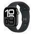 APPLE Watch Series 10 GPS, 46mm Aluminium Case, Jet Black with Sport Band M/L, Black (MWWQ3QF/A)