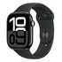 APPLE Watch Series 10 GPS + Cellular, 46mm Aluminium Case, Jet Black with Sport Band M/L, Black (MWY43QF/A)