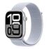 APPLE Watch Series 10 GPS + Cellular, 46mm Aluminium Case, Silver with Sport Loop, Blue Cloud (MWY23QF/A)