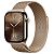 APPLE Watch Series 10 GPS + Cellular, 42mm Titanium Case, Gold with Milanese Loop (MX083QF/A)