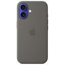APPLE iPhone 16 Silicone Case with MagSafe, Stone Gray [Late 2024] (MYY33ZM/A)