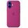 APPLE iPhone 16 Silicone Case with MagSafe, Fuchsia [Late 2024] (MYY53ZM/A)