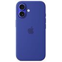APPLE iPhone 16 Silicone Case with MagSafe, Ultramarine [Late 2024] (MYY63ZM/A)
