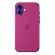 APPLE iPhone 16 Plus Silicone Case with MagSafe, Fuchsia [Late 2024] (MYYE3ZM/A)