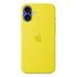 APPLE iPhone 16 Plus Silicone Case with MagSafe, Star Fruit [Late 2024] (MYYG3ZM/A)