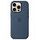 APPLE iPhone 16 Pro Silicone Case with MagSafe, Denim [Late 2024] (MYYK3ZM/A)