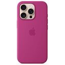 APPLE iPhone 16 Pro Silicone Case with MagSafe, Fuchsia [Late 2024] (MYYN3ZM/A)