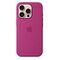 APPLE iPhone 16 Pro Silicone Case with MagSafe, Fuchsia [Late 2024] (MYYN3ZM/A)
