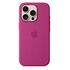 APPLE iPhone 16 Pro Silicone Case with MagSafe, Fuchsia [Late 2024] (MYYN3ZM/A)