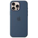APPLE iPhone 16 Pro Max Silicone Case with MagSafe, Denim [Late 2024] (MYYU3ZM/A)