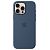 APPLE iPhone 16 Pro Max Silikon Case mit MagSafe, Denim [Late 2024] (MYYU3ZM/A)