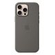 APPLE iPhone 16 Pro Max Silikon Case mit MagSafe, Steingrau [Late 2024] (MYYV3ZM/A)