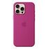 APPLE iPhone 16 Pro Max Silicone Case with MagSafe, Fuchsia [Late 2024] (MYYX3ZM/A)