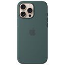 APPLE iPhone 16 Pro Max Silicone Case with MagSafe, Lake Green [Late 2024] (MA7V4ZM/A)