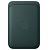 APPLE iPhone Feingewebe Wallet mit MagSafe, Dunkelgrün (MA6Y4ZM/A)