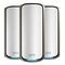 NETGEAR Orbi 970 Serie Quad-Band WiFi 7 Mesh-System, 3er Set, Weiss (RBE973S-100EUS)