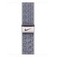 APPLE Nike Sport Loop 40mm, Grau/Blau [Late 2024] (MC1G4ZM/A)