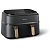 PHILIPS Dual Basket AirFryer 3000 Series, Dunkelgrau / Kupfer, CH-Version (NA352/09)