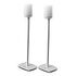 FLEXSON Sonos Era 100 Floor Stand (Pair), White (FLXE100FS2011EU)