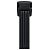 ABUS Folding Lock Bordo 6000K/90 + SH Bracket, Black