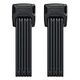 ABUS Folding Lock Bordo 6000K/90 + SH Bracket, Twinset, Black
