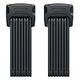 ABUS Folding Lock Bordo Big 6000K/120 + SH Bracket, Twinset, Black