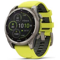 GARMIN fenix 8 - SOLAR, Sapphire, Graphite / Titanium Titan, 47mm (010-02906-21)