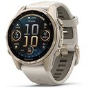 GARMIN fenix 8 - AMOLED, Sapphire, Nebelgrau / Softgold, 43mm (010-02903-11)