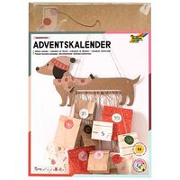 FOLIA Adventskalender Dackel (9382)