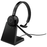 JABRA Evolve 65 TE UC Mono with Charging Stand (6693-833-499)