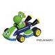 CARRERA RC - 2.4GHz Mario Kart Race Kart 1:32, Yoshi (370320002)