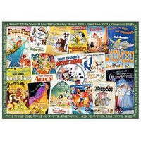 Disney: Vintage Movie Poster - 1000 Teile (Ravensburger)