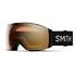 SMITH OPTICS I/O MAG XL, Black + ChromaPop Pro Photochromic Gold Mirror