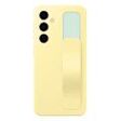 SAMSUNG Standing Grip Case - Galaxy S24 FE, Gelb (EF-GS721CYEGWW)