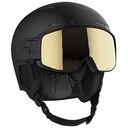 SALOMON Driver Pro Sigma MIPS Ski Helmet, L (59-62 cm), Black + Sigma Black Gold